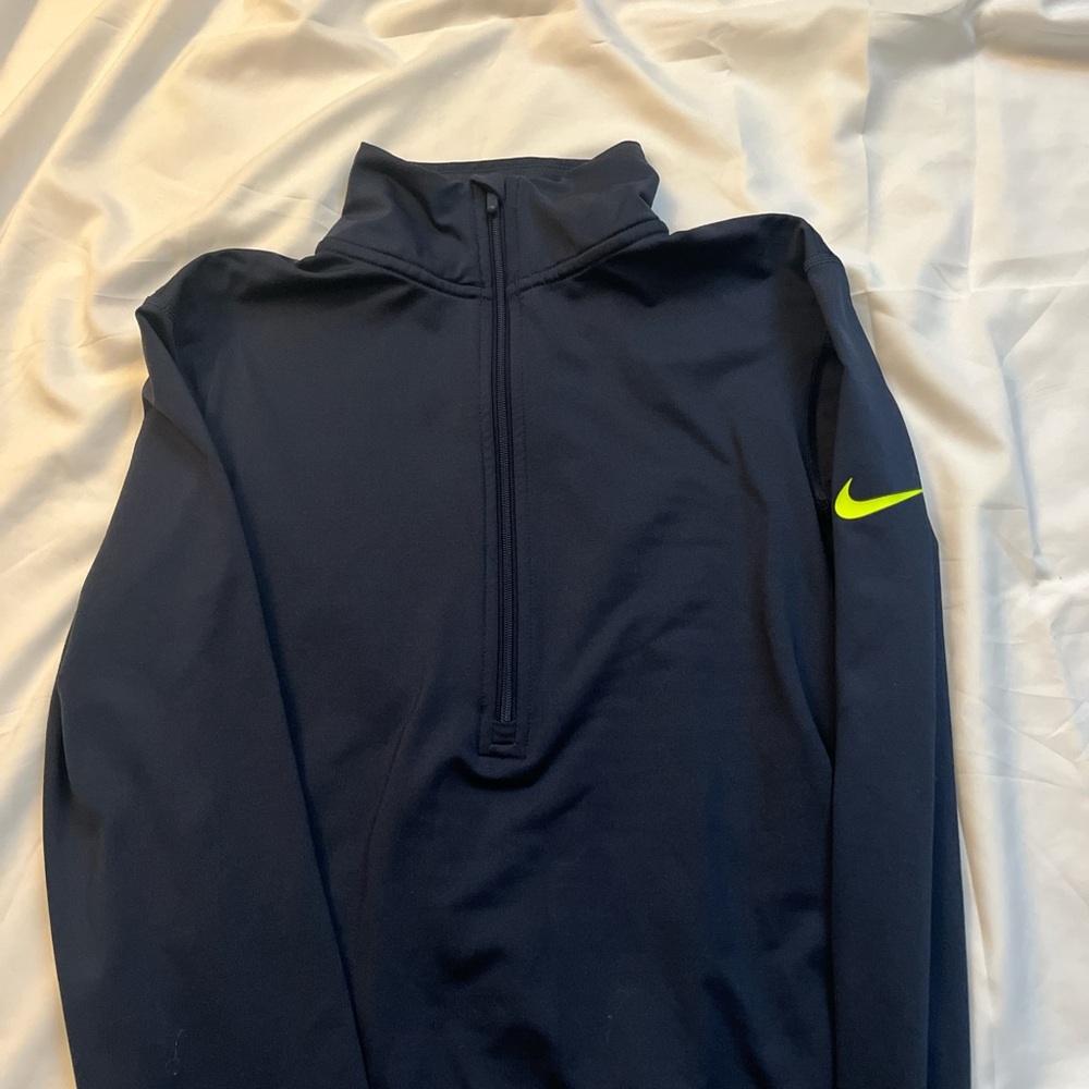 Nike Dri-Fit 1/4 zip long sleeve top